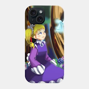 A little girl with fairy Phone Case