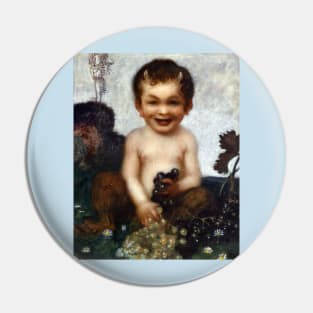 Young Faun - Franz von Stuck Pin