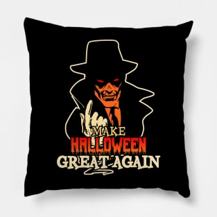 scary mafia spirit, make halloween great again Pillow