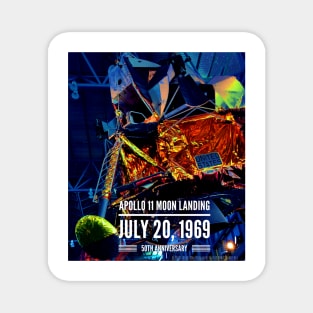 2-Sided - Apollo 11 50th Anniversary Magnet