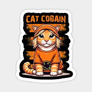 Cat Cobain Magnet