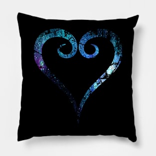 Heart KH grunge galaxy Pillow