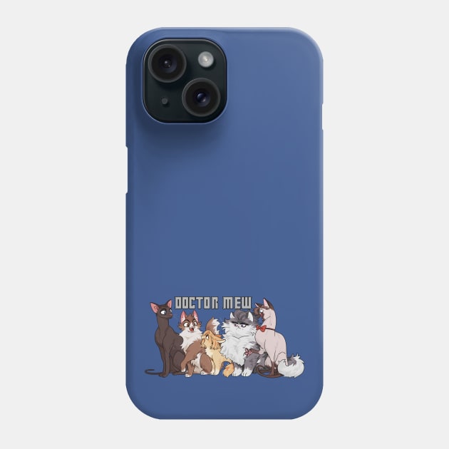 Doctor Cat Phone Case by KumoriDragon