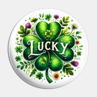 Lucky Shamrock Pin