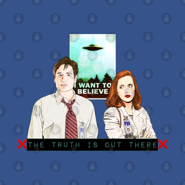 The X files the truth is out there I want to believe by Mimie20