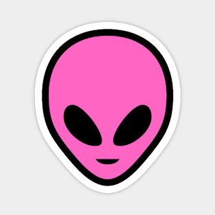 Pink Alien Magnet