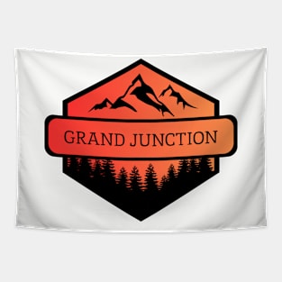 Grand Junction Colorado Mountains and Trees Tapestry