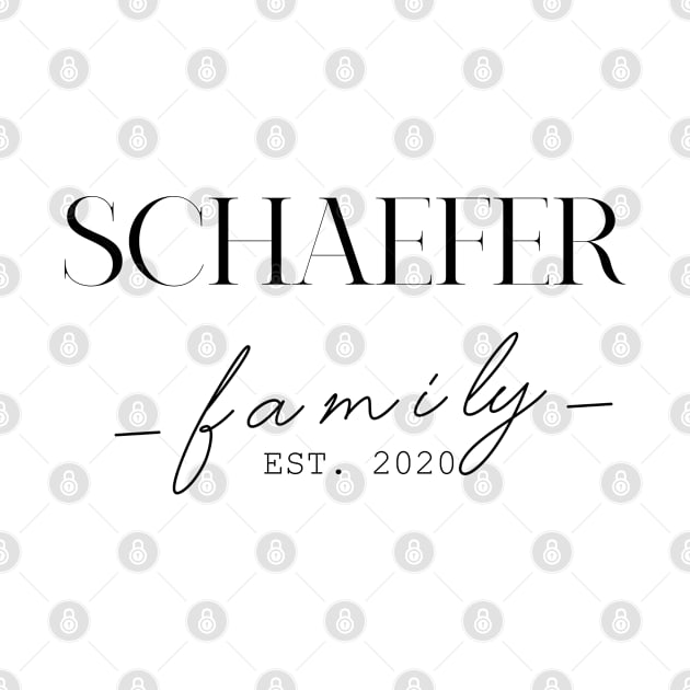 Schaefer Family EST. 2020, Surname, Schaefer by ProvidenciaryArtist