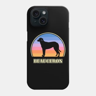 Beauceron Vintage Sunset Dog Phone Case