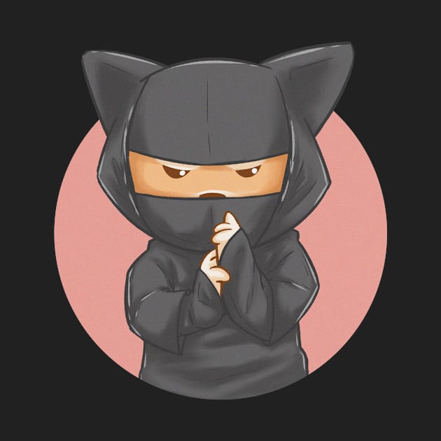 Shinja, the shiba inu ninja dog by Shibansart