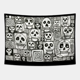 The Skull Community Tapestry