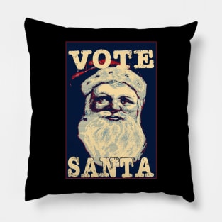 Vote Santa Pillow