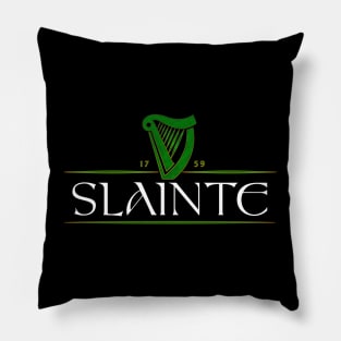 Slainte Happy St Patrik's Day Pillow