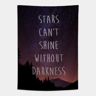 Stars Quote Tapestry