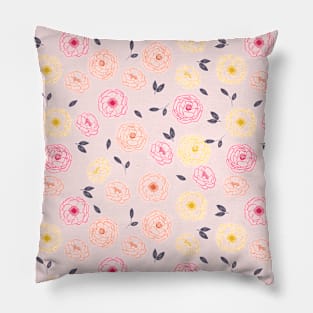 Floral Pattern Pillow