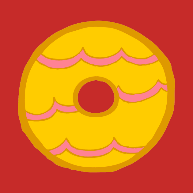 Yellow Party Ring Biscuit by evannave