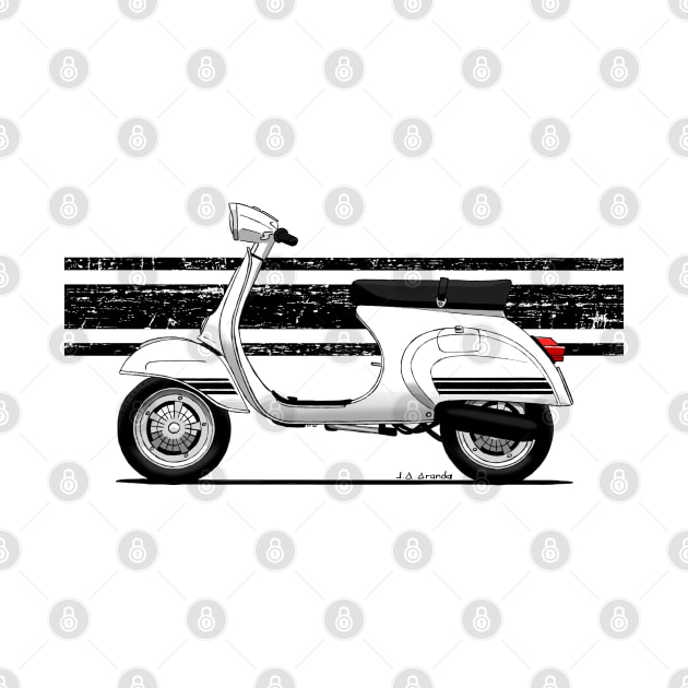 The classic italian scooter by jaagdesign