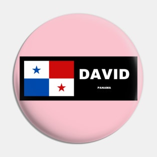 David City with Panama Flag Pin