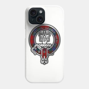 Clan Donnachaidh / Robertson Tartan Crest Phone Case