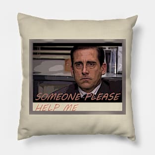 Funny saying design Pillow