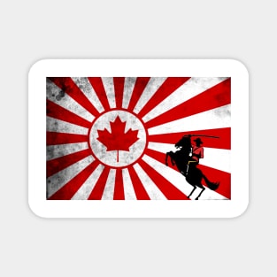 Canadian Samurai Magnet