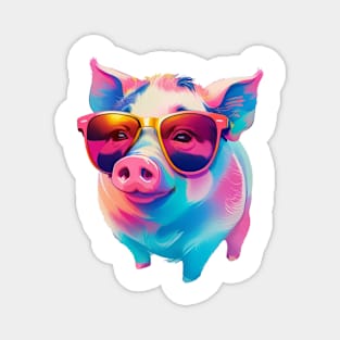 cute pig cartoon Magnet