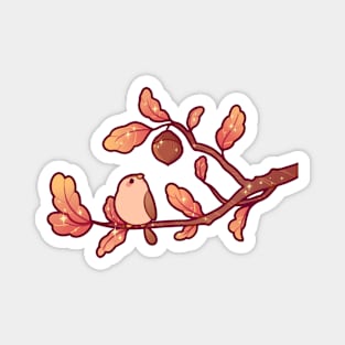 Autumn Bird Magnet