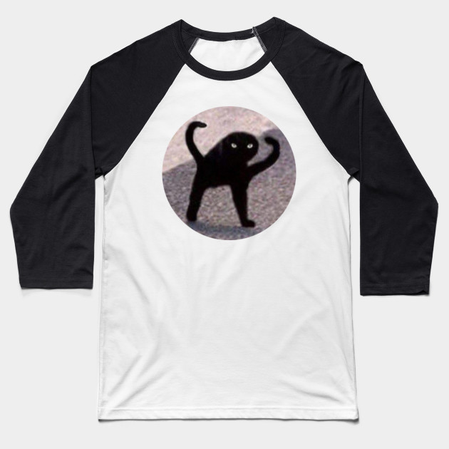 Cursed Black Cat Cursed Cat Baseball T Shirt Teepublic Au