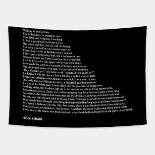 Alice Sebold Quotes Tapestry