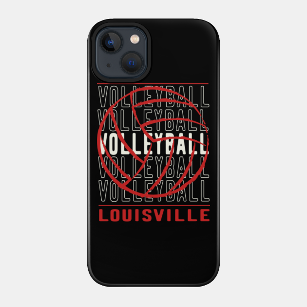 Volleyball Louisville - Louisville Volleyball - Phone Case