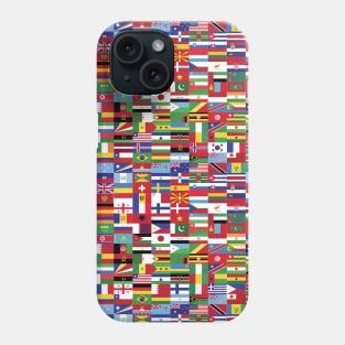Flags of the world Phone Case