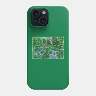 Pond in the Wood Phone Case