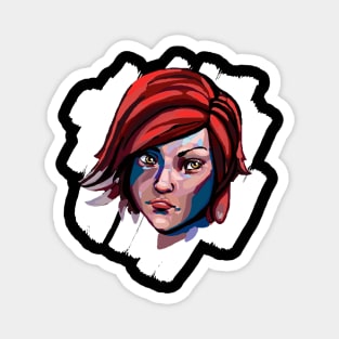 Lilith portrait Borderlands Magnet