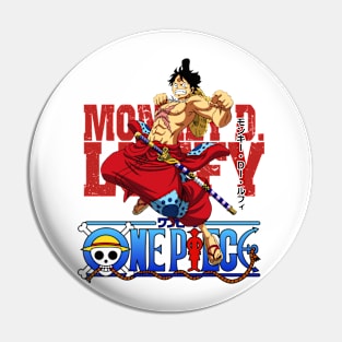 One Piece Monkey D. Luffy, Vector Anime - Manga - Pin