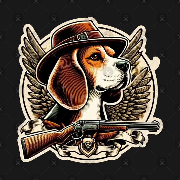 Beagle Hunter by k9-tee