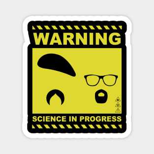 MythBusters warning science in progress Magnet