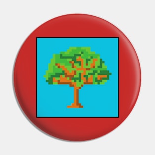 Tree pixel Pin