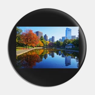 Autumn Foliage on the Boston Common Frog Pond Pin