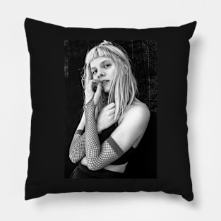 Aurora Aksnes Fishnet Pillow