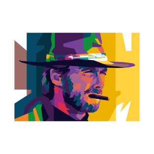 Clint Eastwood WPAP Popart T-Shirt