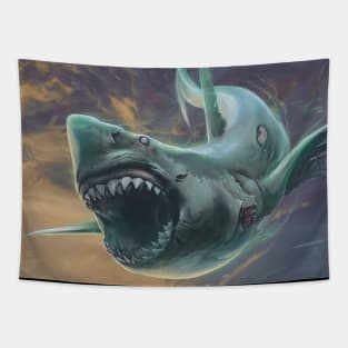 Ghost Shark Full Art Tapestry