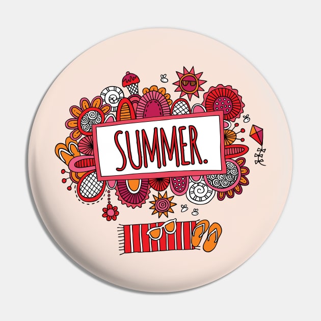 Summer Days Pin by Tazi