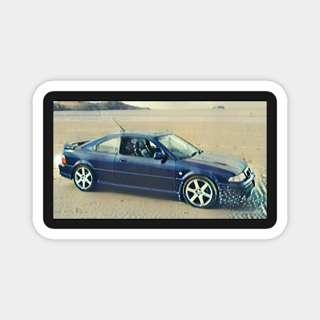 Rover 220 Coupe Tomcat Magnet by IainDesigns