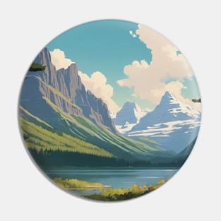 Glacier National Park Pin