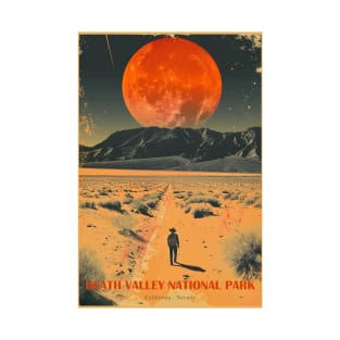 Death Valley National Park Vintage Travel  Poster T-Shirt