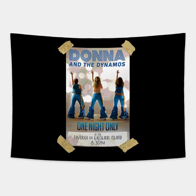 Donna and The Dynamos Tapestry by Pop Laris Manis