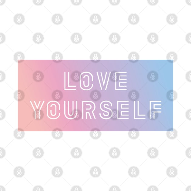 BTS LOVE YOURSELF PASTEL GRADIENT by YoshFridays