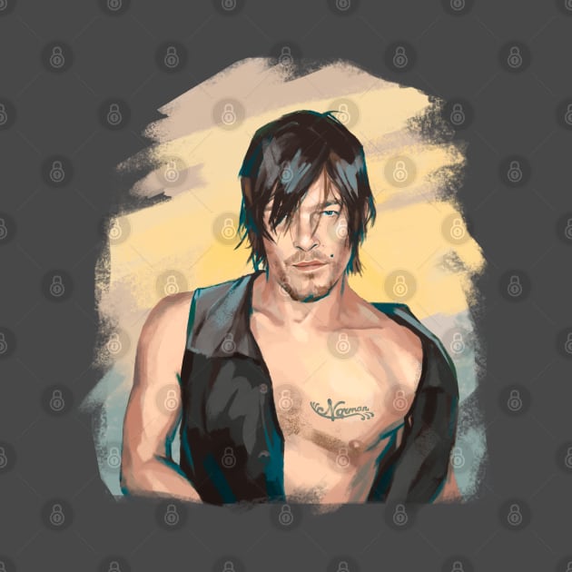 Daryl Dixon by ashmidt