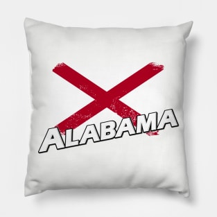 Alabama flag Pillow