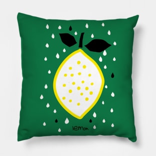 lemon fruit Pillow